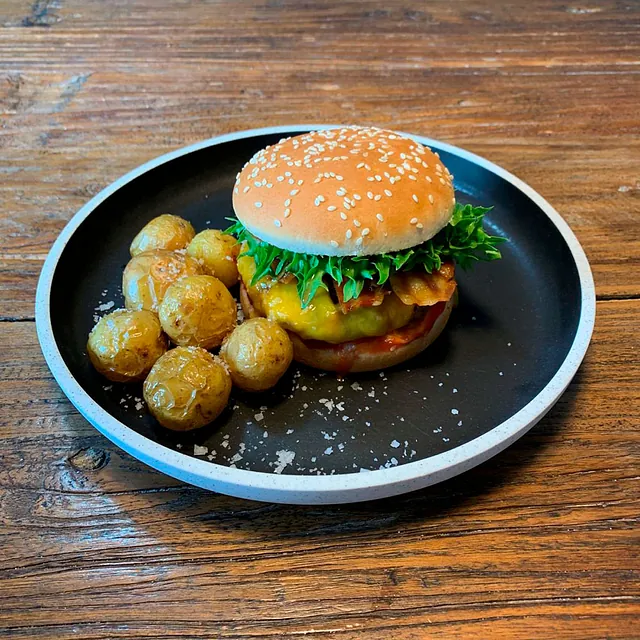 junior burger / børne nytårsmenu