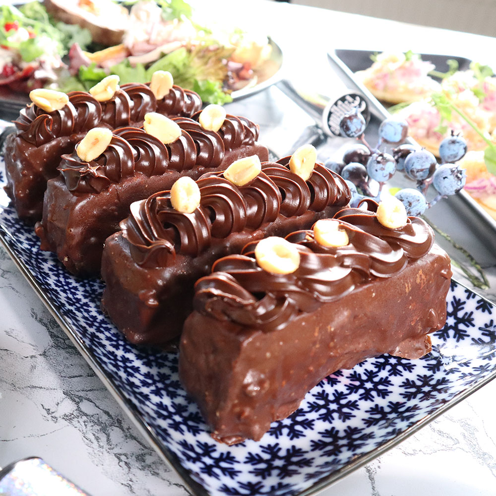 Hjemmelavet Snickers kage